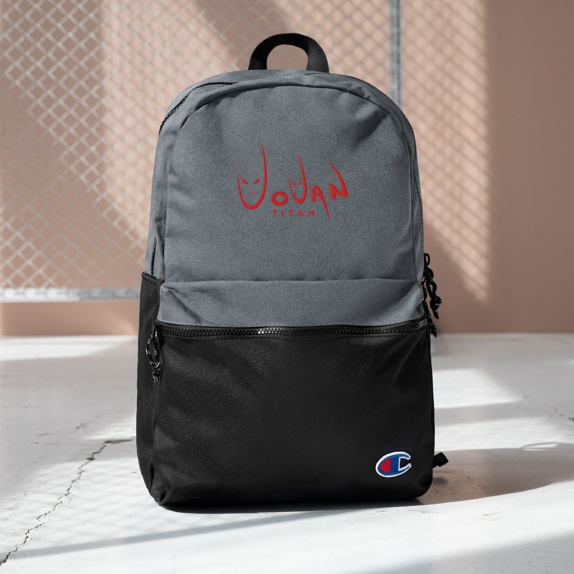 Champion gray sales backpack